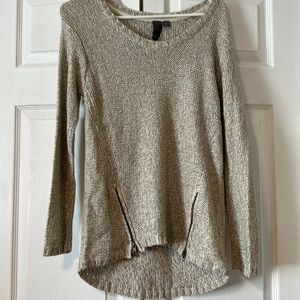 Quinn Oversized Zipper Detail Sweater